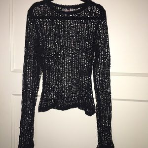 Vintage mesh fishnet shirt goth